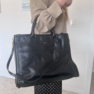 Ralph Lauren Black Leather Purse